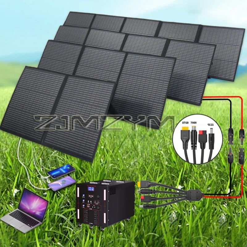 Solar Panel 200W - Panel Solar Plegable de 300W /