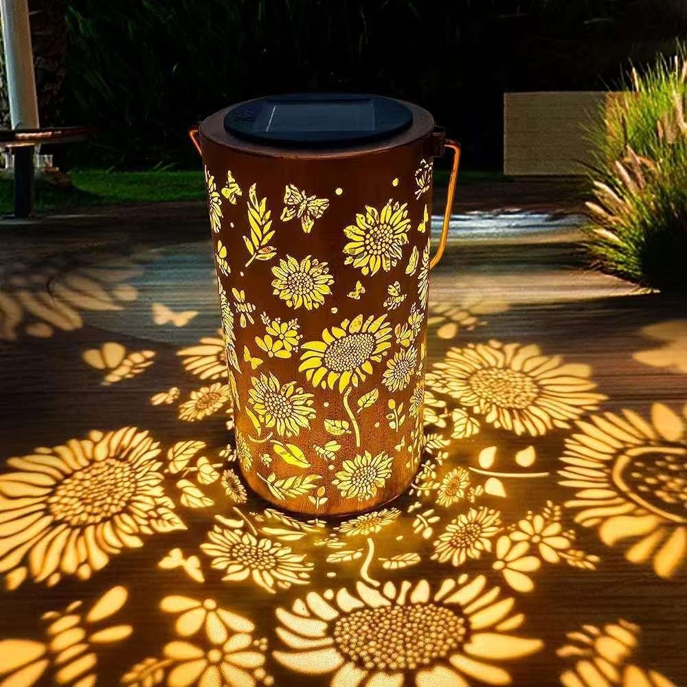 Solar Lamp - Luz de girasol y luz de
