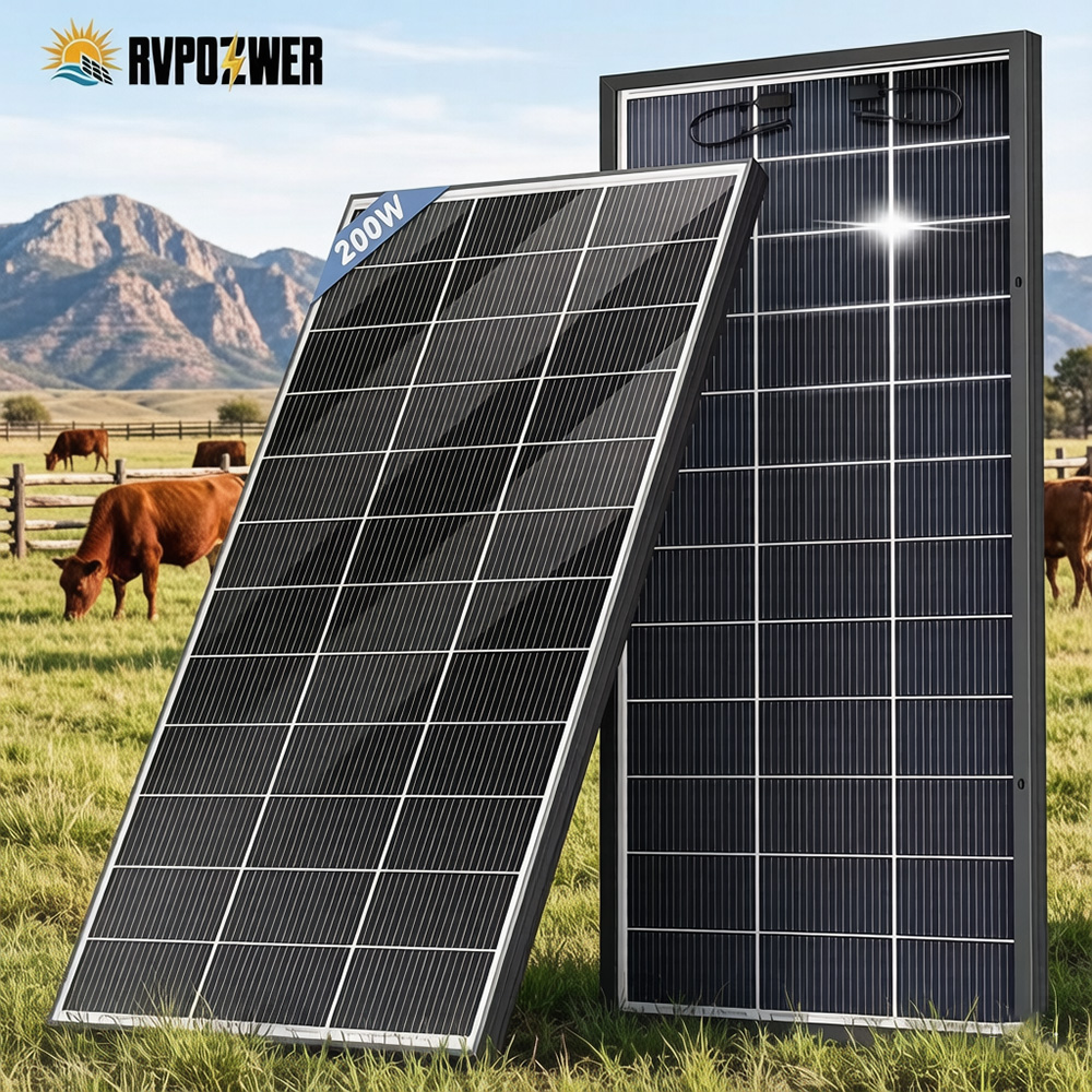 Solar Panel 200W - Panel Solar Bifacial RVPOZWER 16BB con