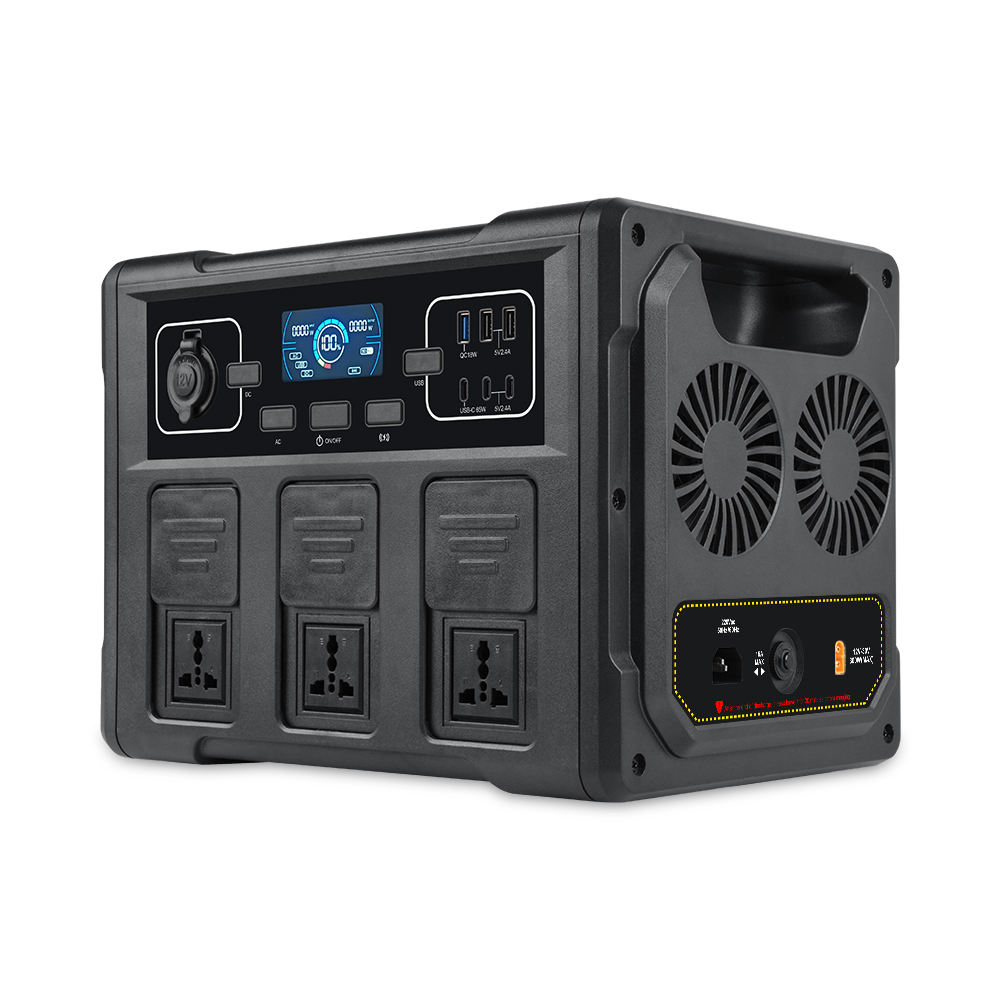 Solar Generator - Generador Solar Portátil de 1200W, Batería