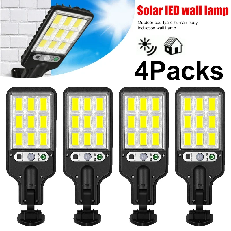 Solar Lamp - Potente Lámpara Solar LED para Exteriores,