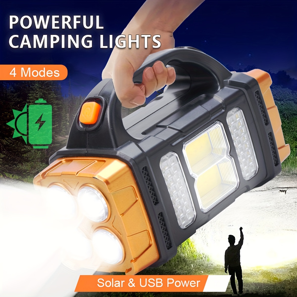 Solar Generator - Nueva Linterna LED Solar Recargable de