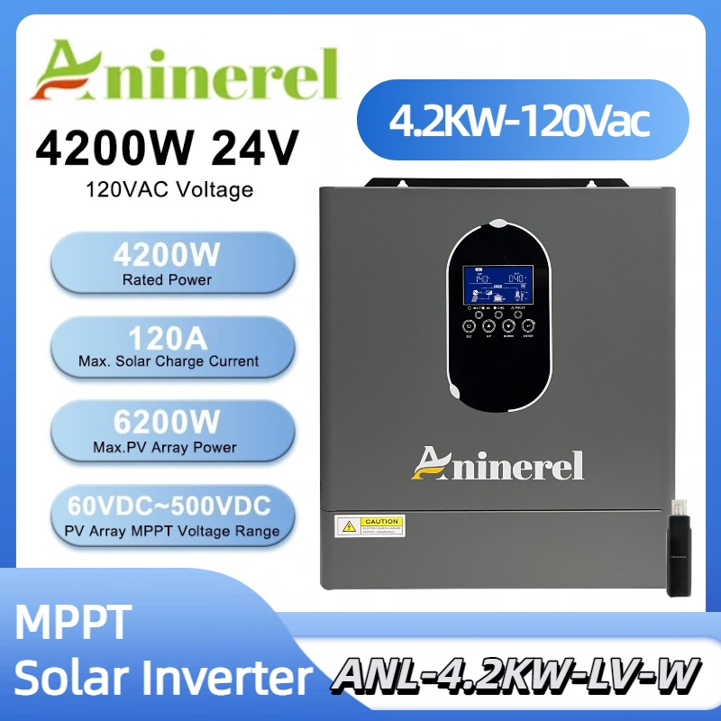 Charge Controller Solar - Inversor solar híbrido Aninerel de 4.2KW
