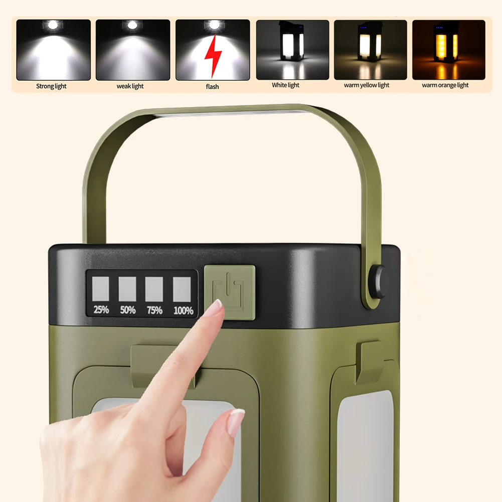 Lámpara Solar Portátil para Ca - Solar Lamp reseña y precio