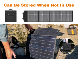 Panel Solar Plegable Resistent - Solar Panel reseña y precio
