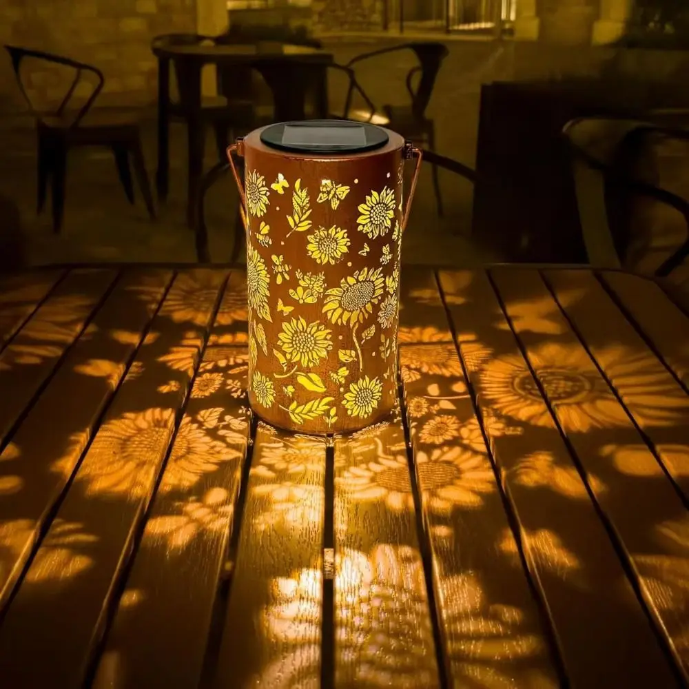 Luz de girasol y luz de sombra - Solar Lamp reseña y precio