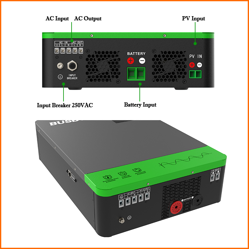 Inversores solares híbridos de - Charge Controller Solar reseña y precio