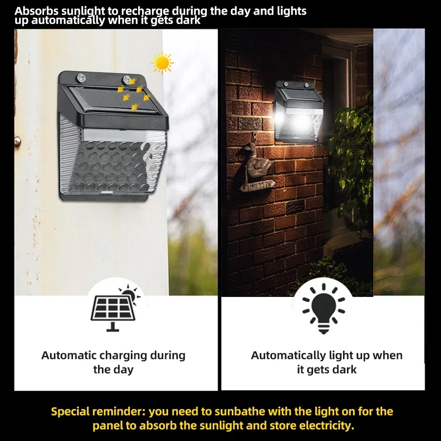 Luz Solar LED con Sensor de Mo - Solar Lamp reseña y precio