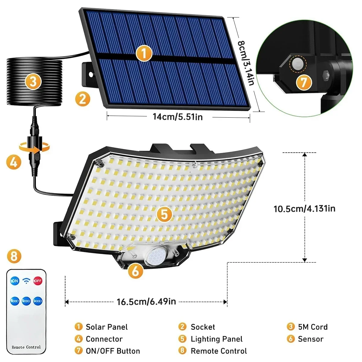 Luces Solares para Exteriores  - Solar Lamp reseña y precio