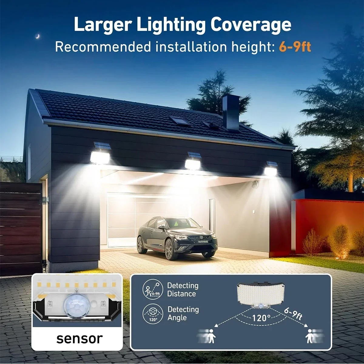 Luces Solares para Exteriores  - Solar Lamp reseña y precio