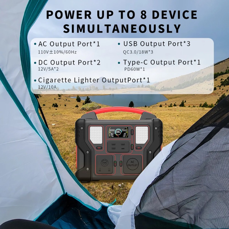 Estación de Energía Portátil d - Outdoor Power Station reseña y precio