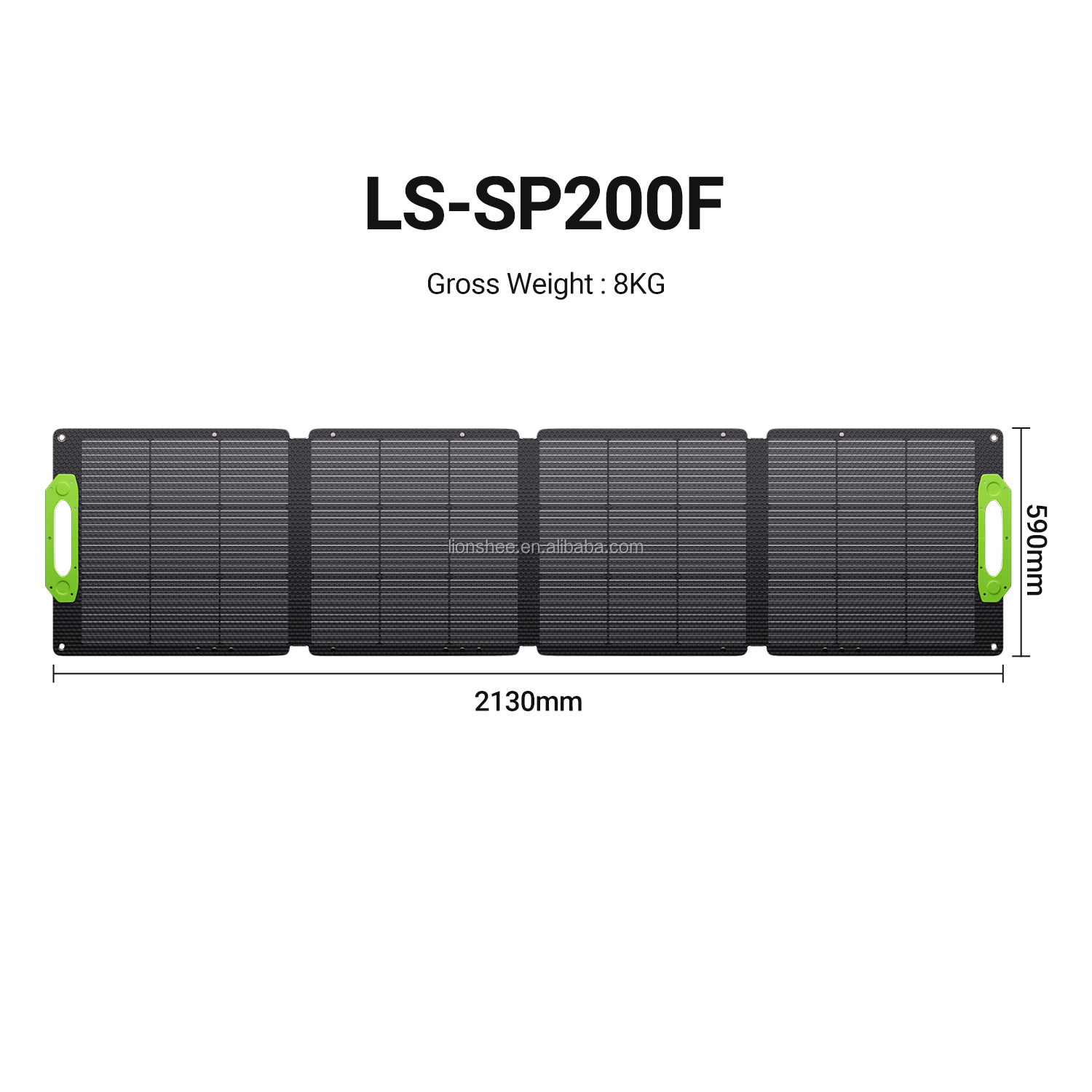 Panel Solar Plegable de 200W | - Solar Panel 200W reseña y precio