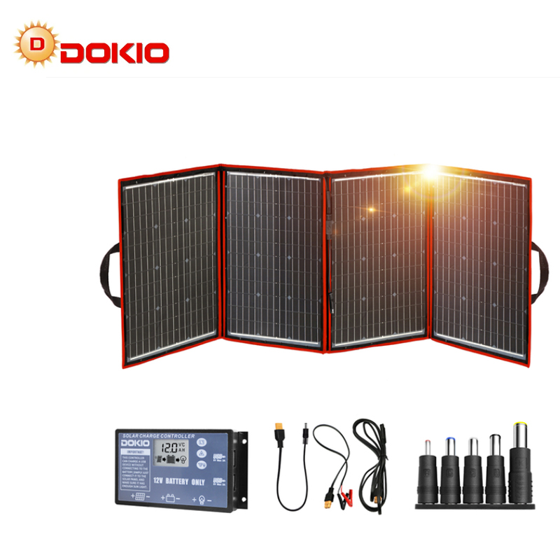 Marca Dokio, Panel Solar Mono  - Solar Panel 200W reseña y precio
