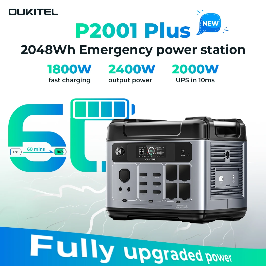 P2001 PLUS 2400W Central eléct - Solar Generator reseña y precio