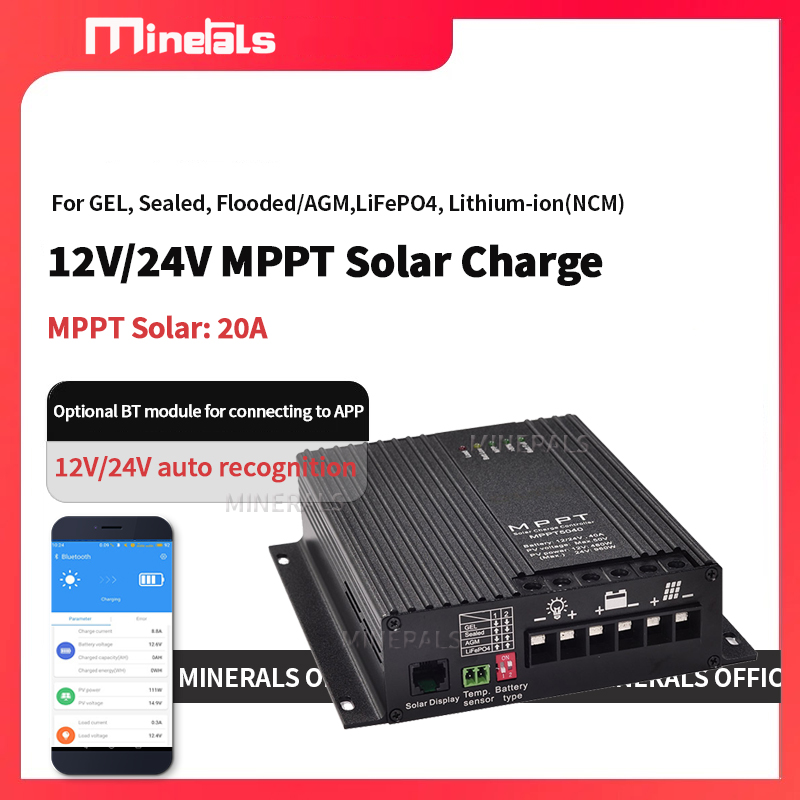 Controlador MPPT de 20A, Carga - Charge Controller Solar reseña y precio