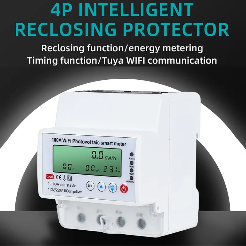 Medidor Inteligente Fotovoltai - Energy Monitor Meter reseña y precio
