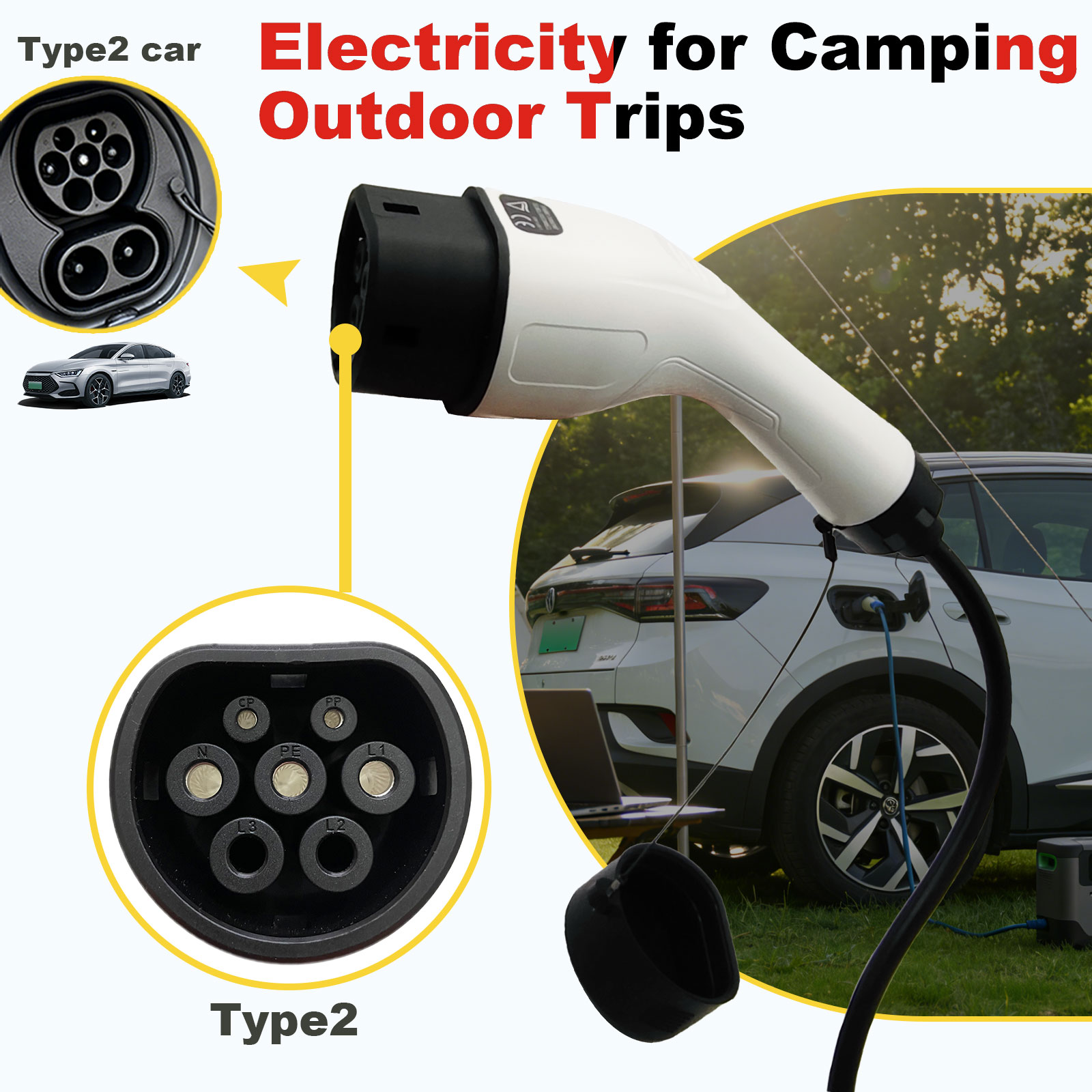 Adaptador de Descarga Tipo 2 V - Outdoor Power Station reseña y precio