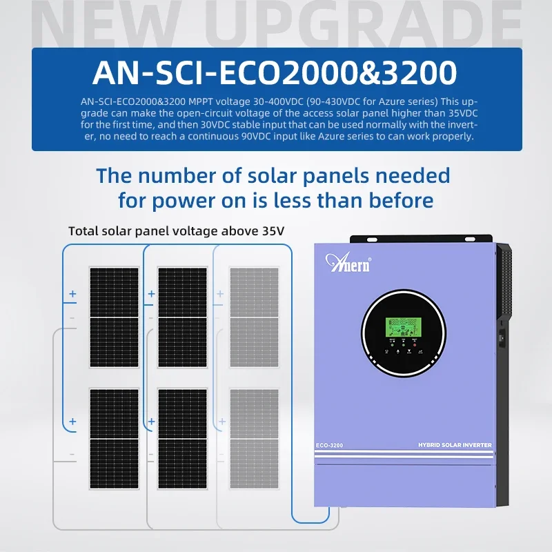Inversor Solar híbrido fuera d - Charge Controller Solar reseña y precio