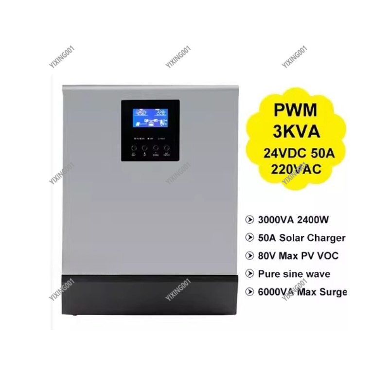 Inversor Solar de 3KVA/2400W 2 - Charge Controller Solar reseña y precio