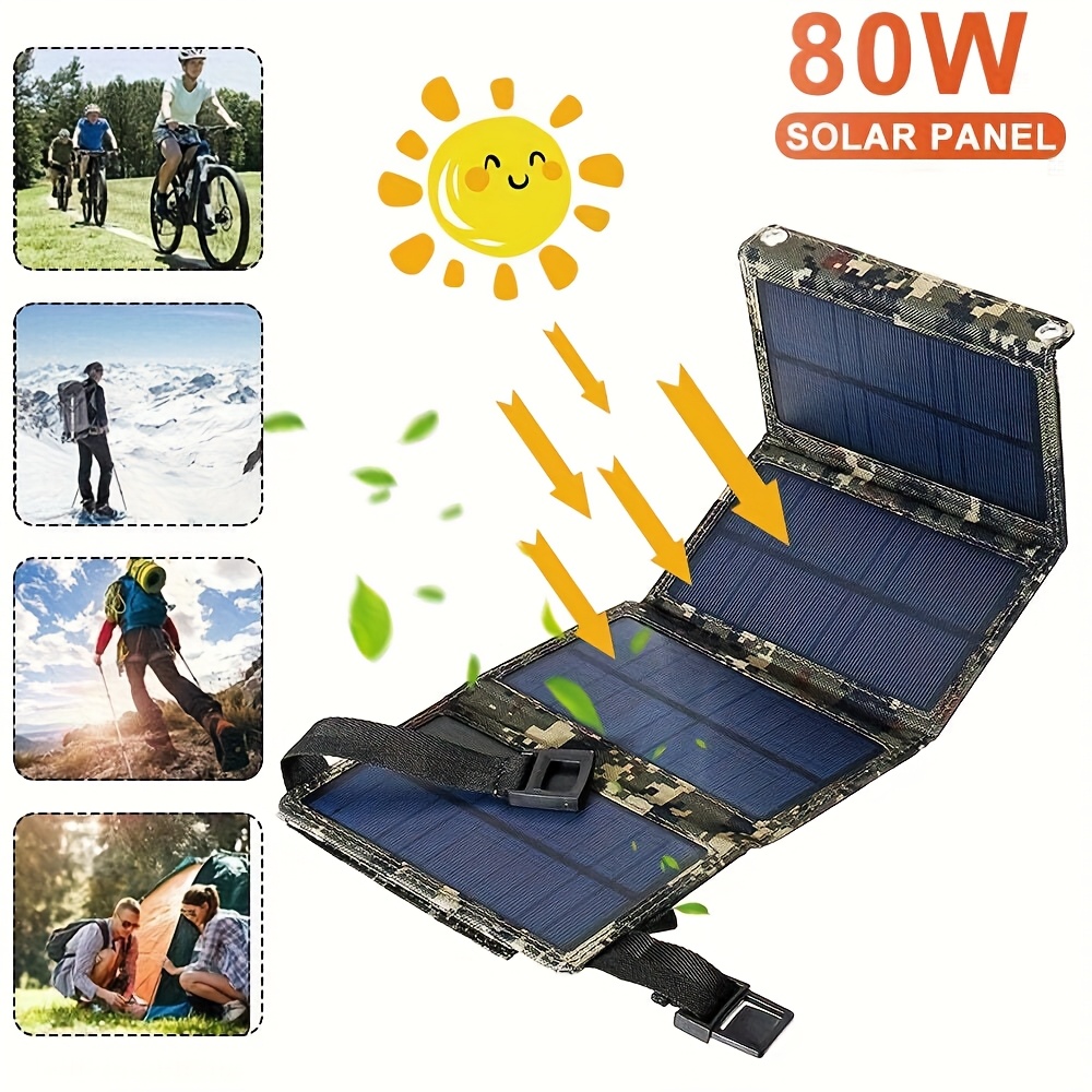 Panel Solar Portátil Plegable  - Solar Panel reseña y precio