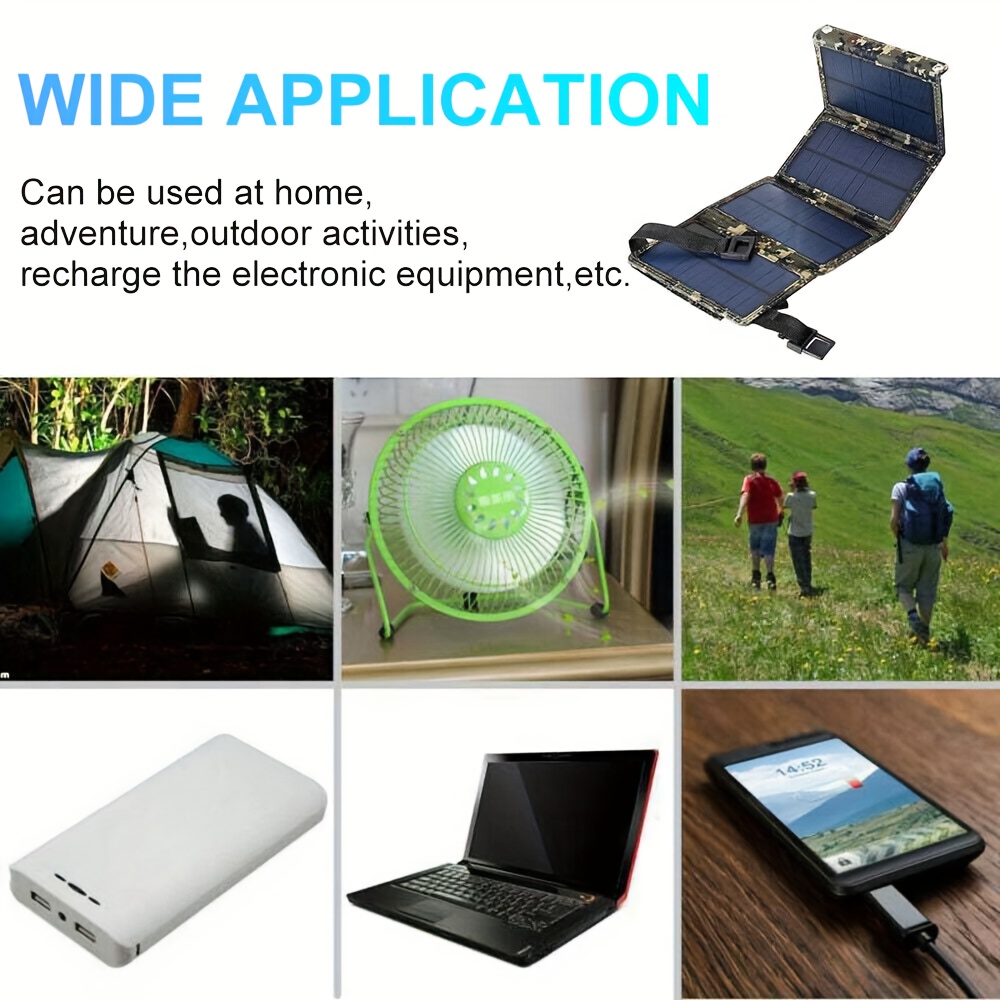 Panel Solar Portátil Plegable  - Solar Panel reseña y precio