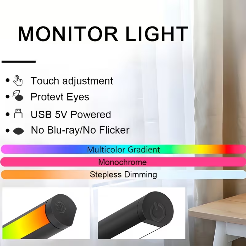Barra de Luz para Monitor de C - Energy Monitor Meter reseña y precio