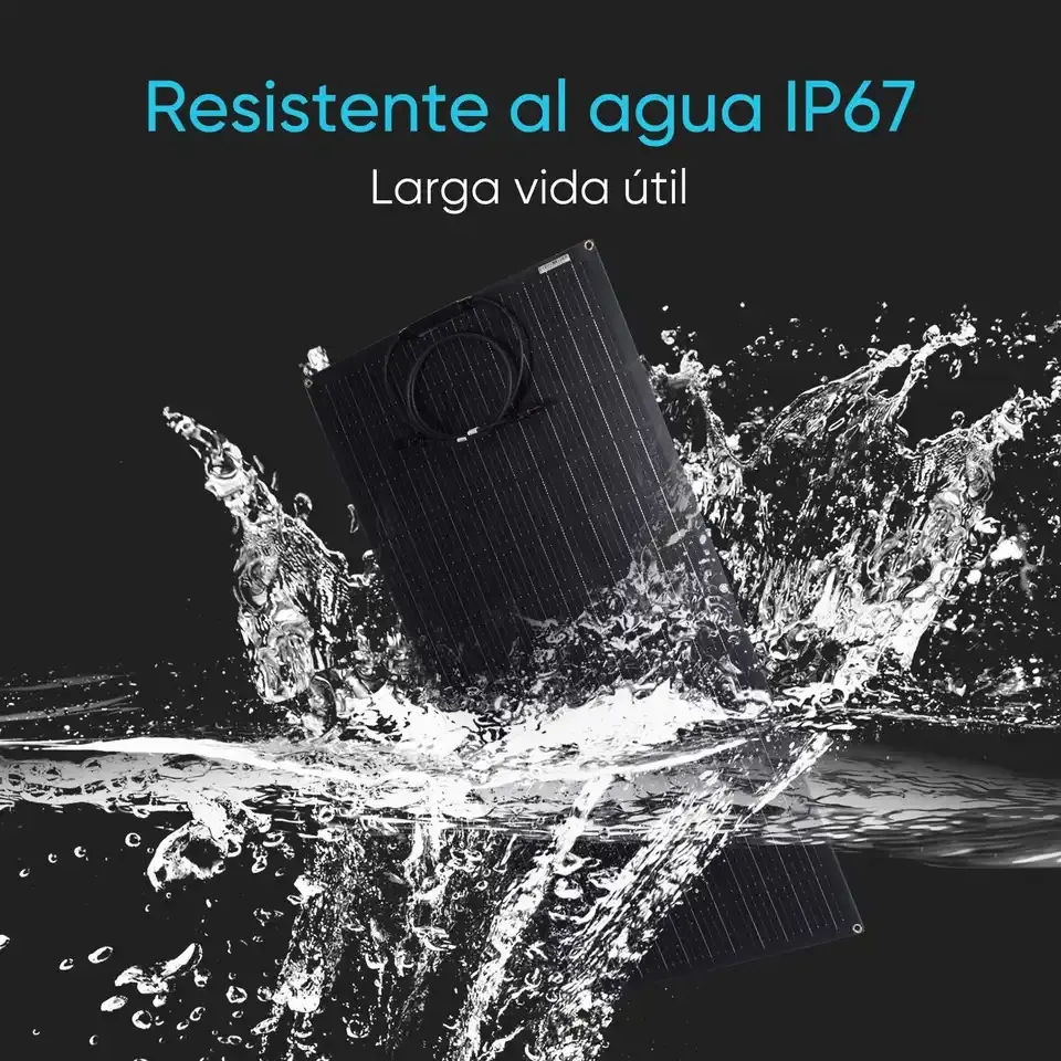 Panel solar flexible monocrist - Solar Panel reseña y precio