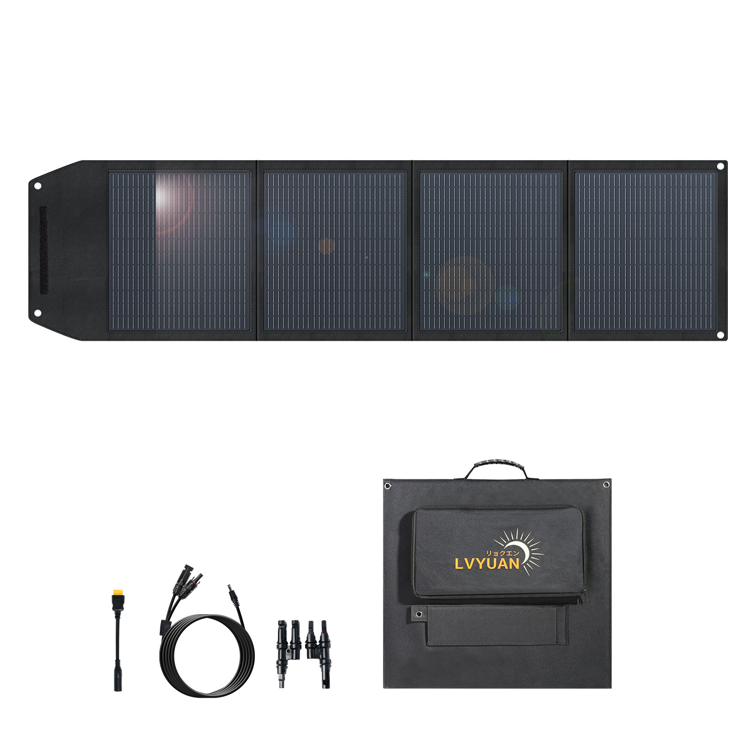 Panel solar plegable de alta e - Solar Panel reseña y precio