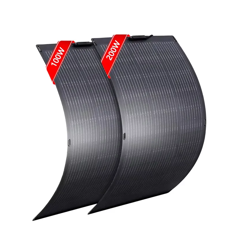 Panel Solar Flexible de 50W 10 - Solar Panel 200W reseña y precio