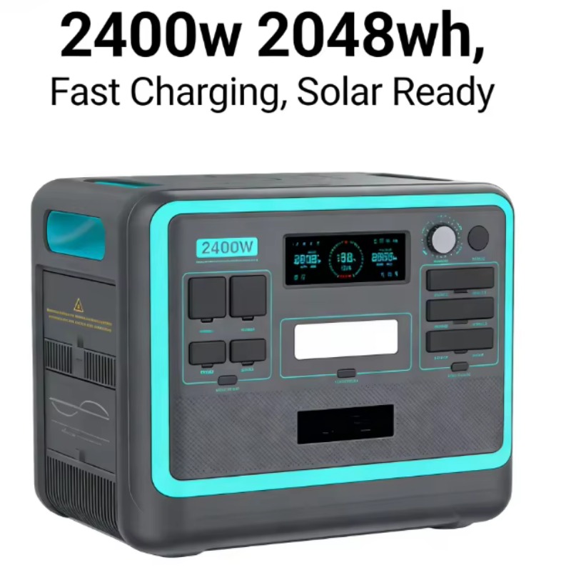 Estación Portátil de 2400W 204 - Solar Panel reseña y precio