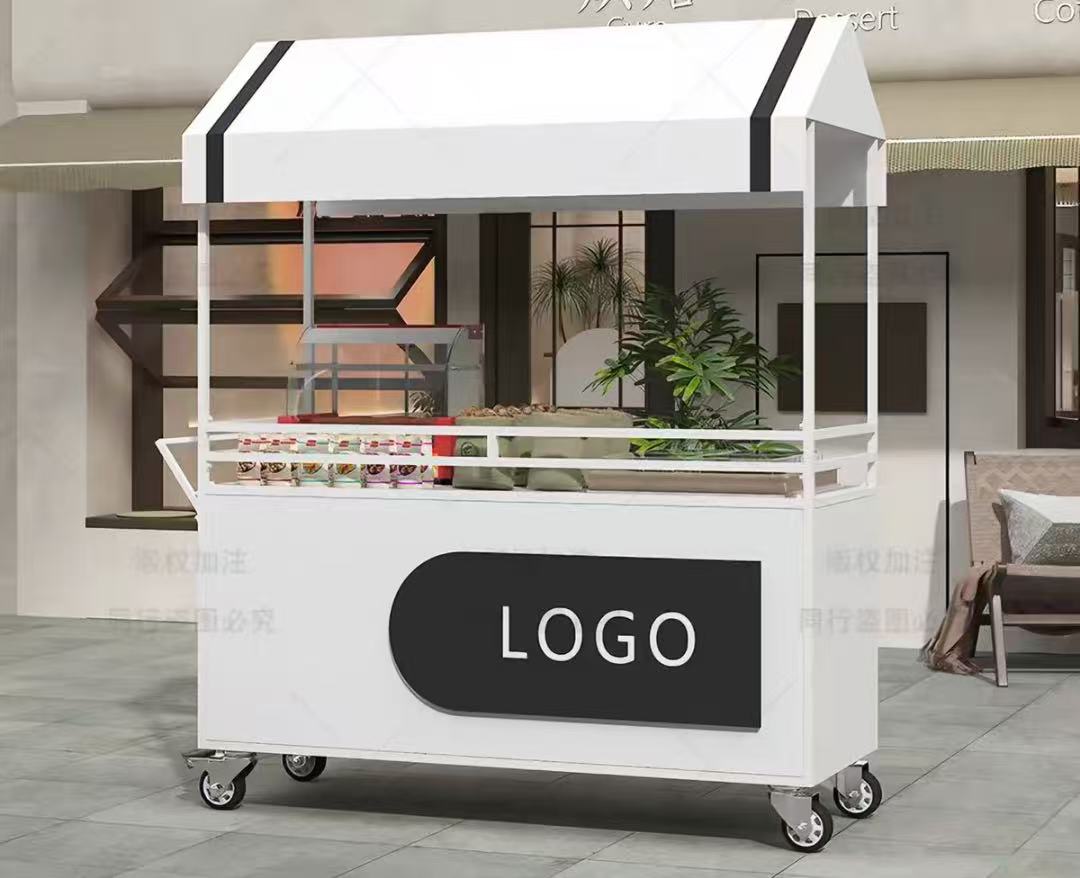 Carrito de Comida Móvil para E - Solar Lamp reseña y precio